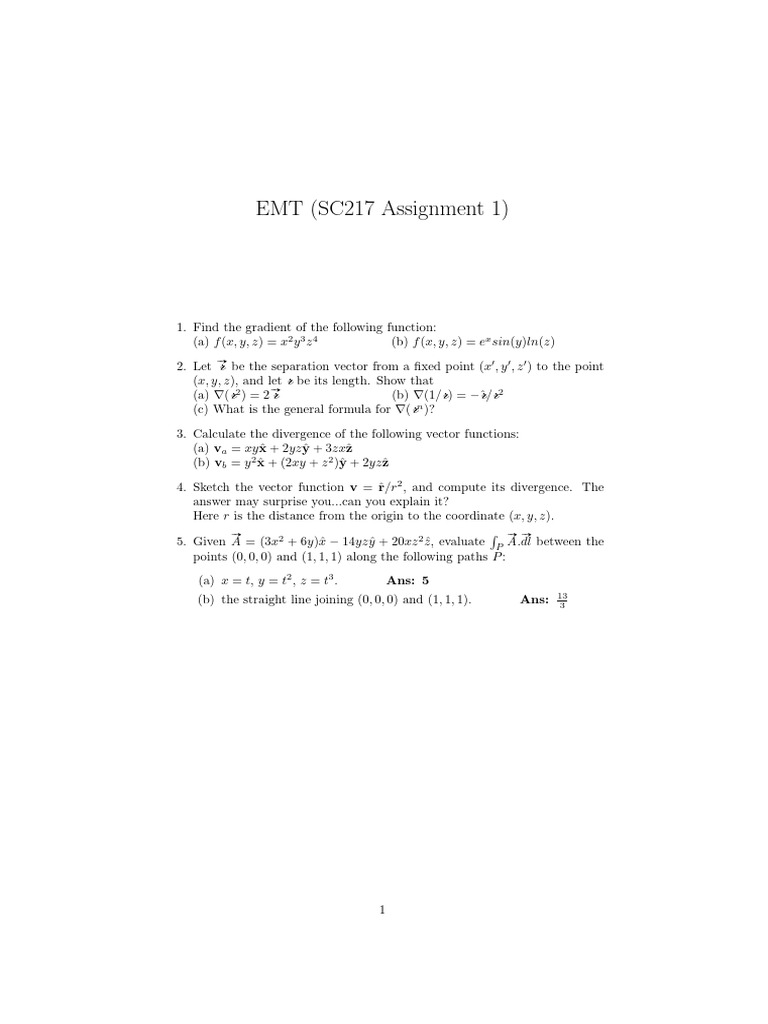 Assignment 1 2 | PDF