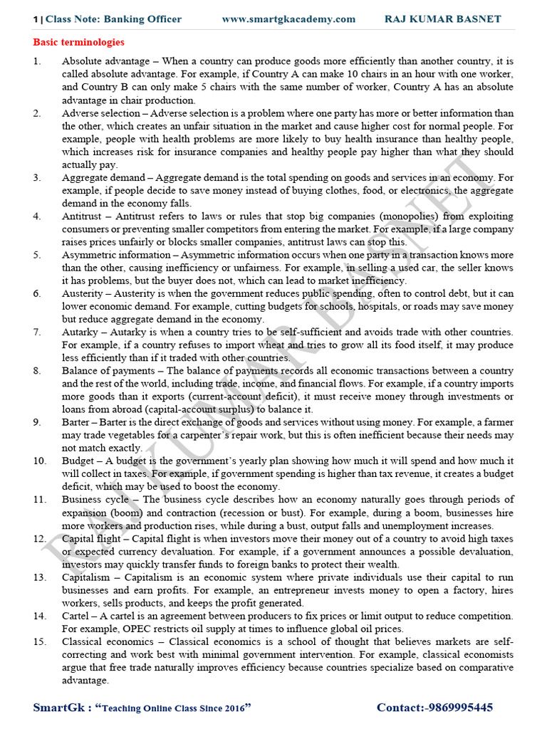 Basic Terminologies in English | PDF | Cost Of Living | Taxes