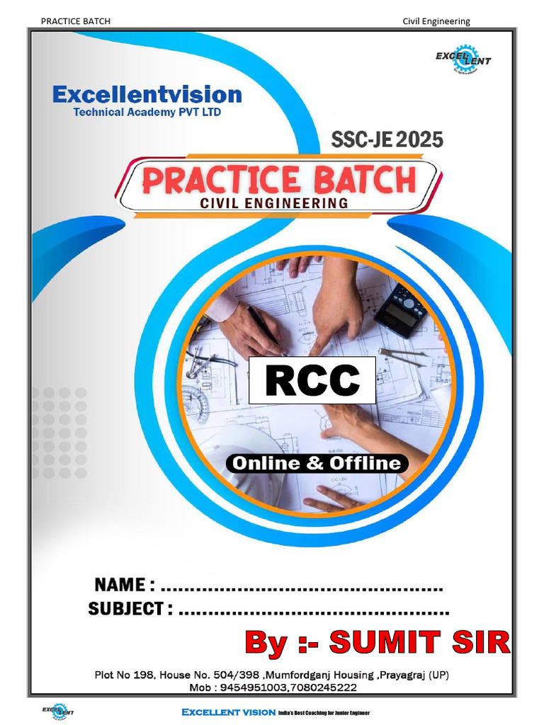 RCC Practice Sheet 2025 - 66650511 - 2025 - 09 - 14 - 16 - 23 | PDF ...