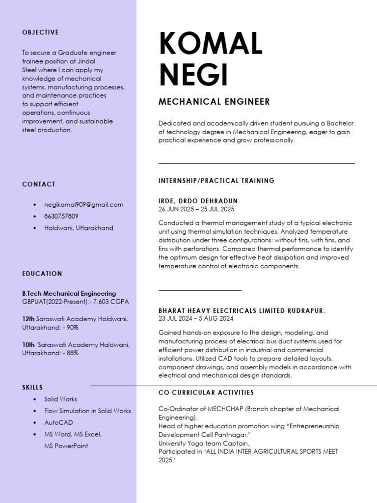 Objective | PDF | Mechanical Engineering | Engineering