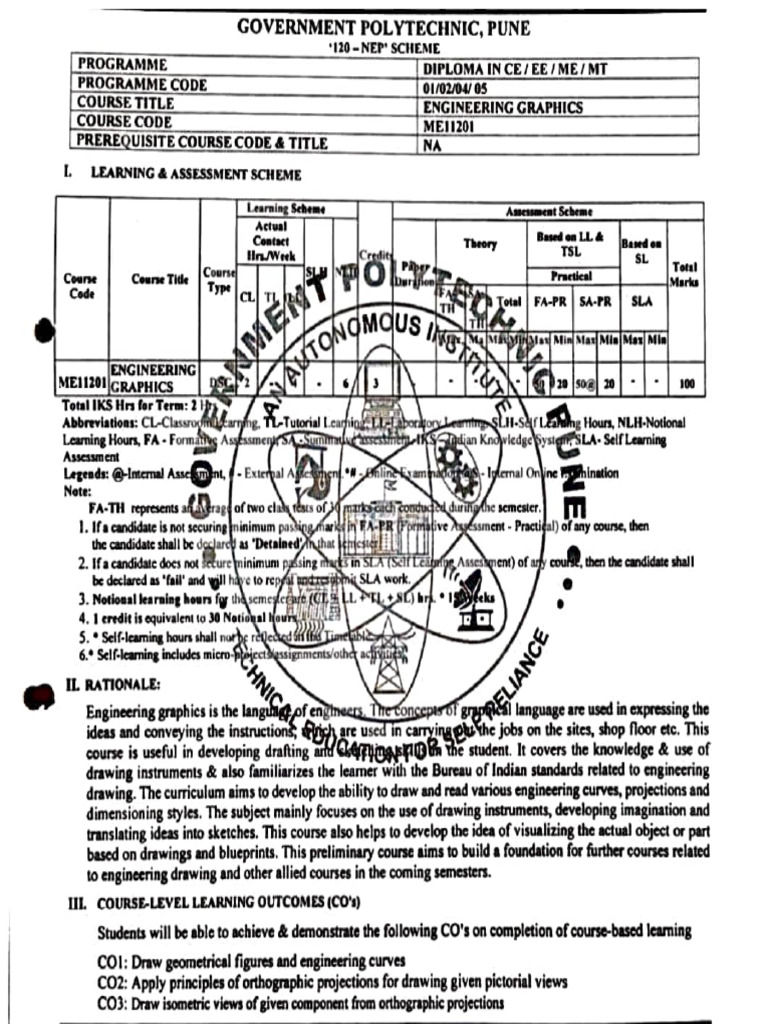 Eng G Graphics Syl Lab Us | PDF | Drawing | Technical Drawing
