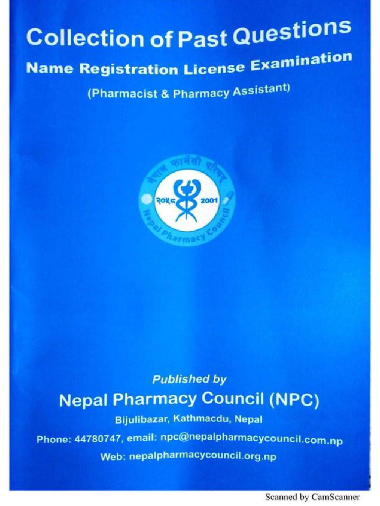 NPC Past Question Collection | PDF