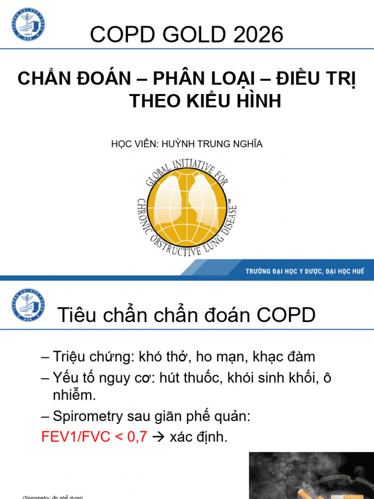 COPD GOLD 2026 Full Clinical Summary | PDF