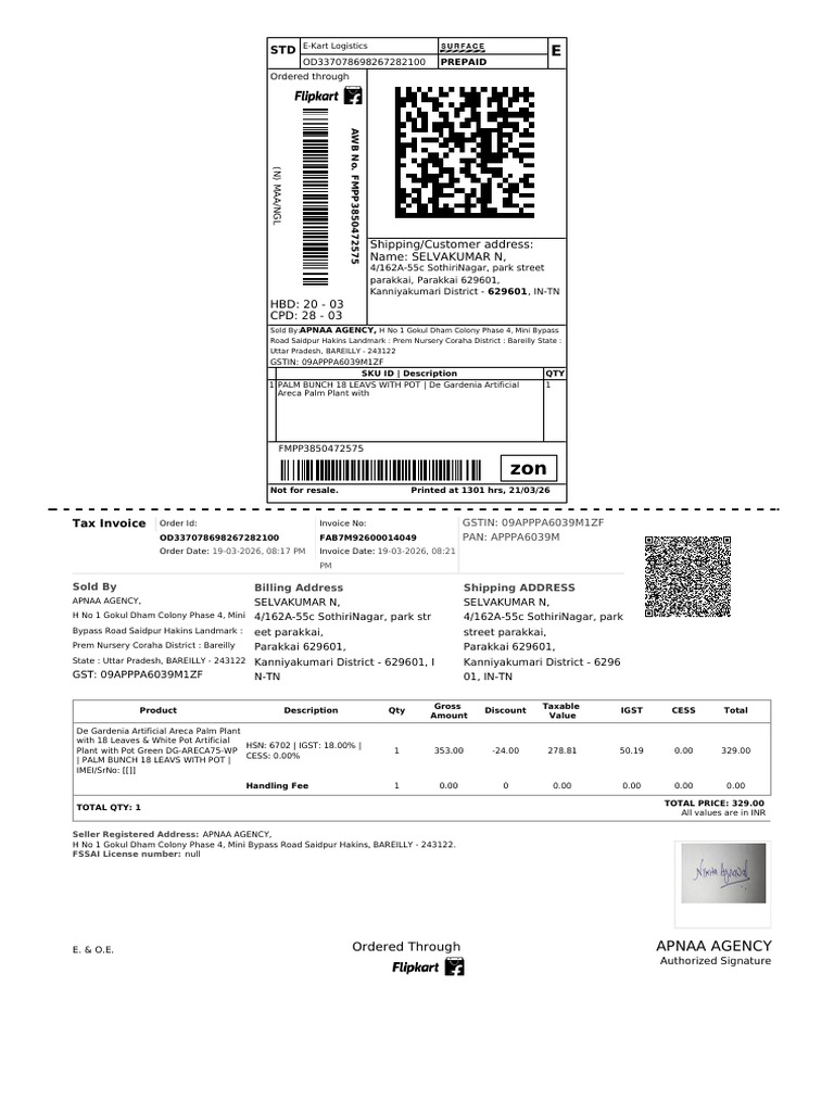 Invoice Labels | PDF | Invoice | Taxes