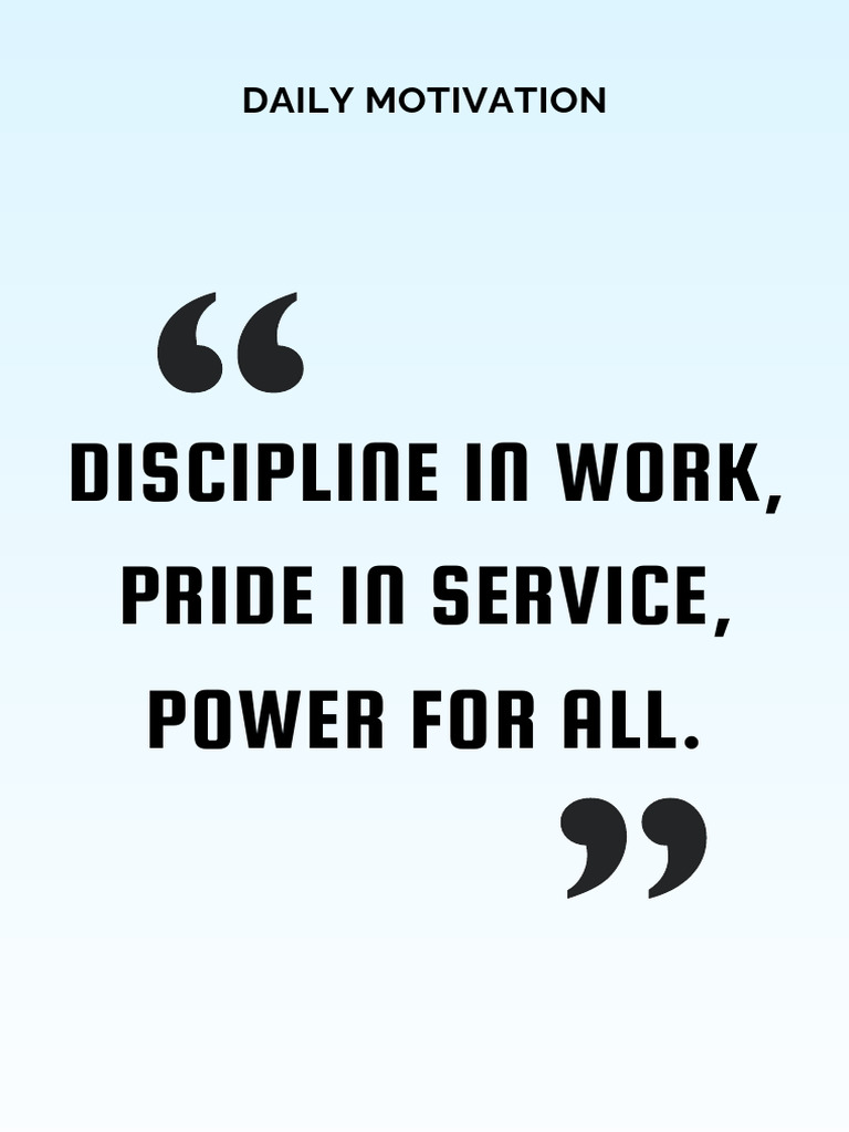 Blue Simple Daily Motivation Poster | PDF | Climate Change Mitigation ...