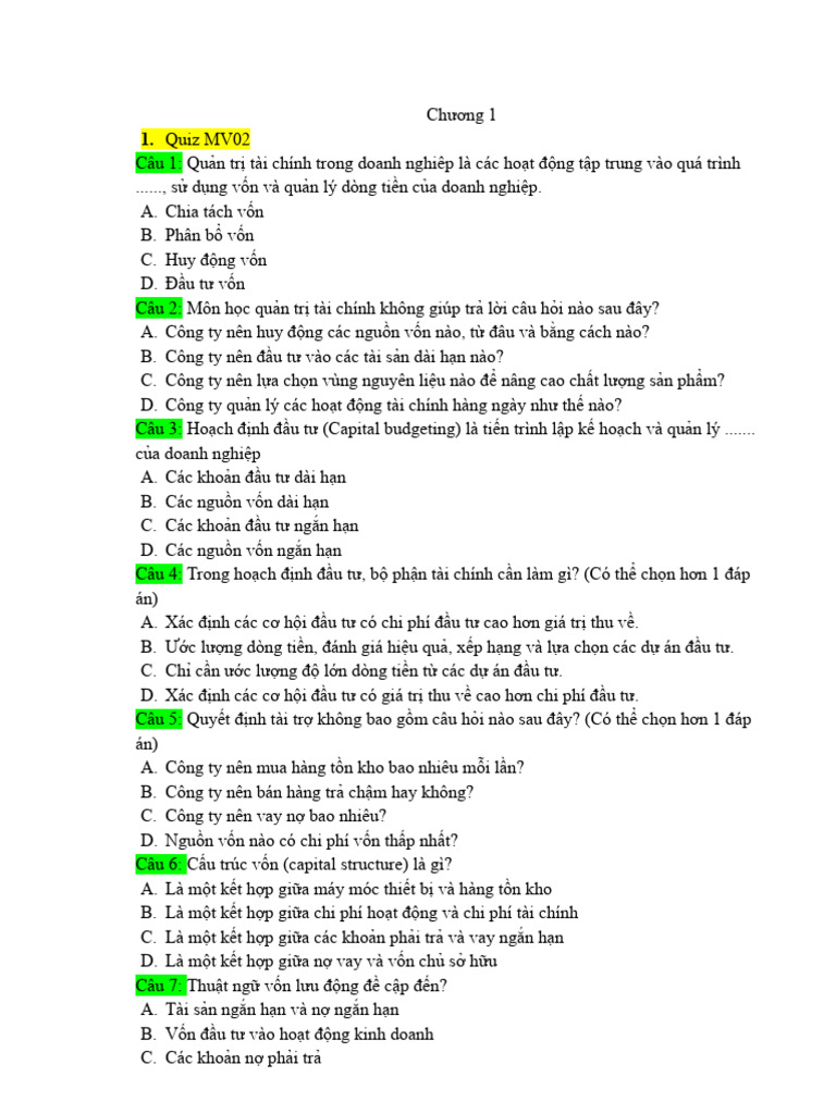 T NG H P QTTC | PDF