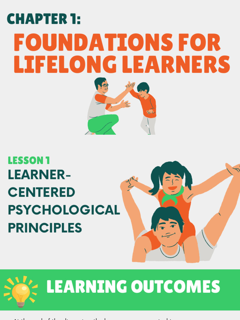Foundations For Lifelong Learning | PDF | Learning | Metacognition