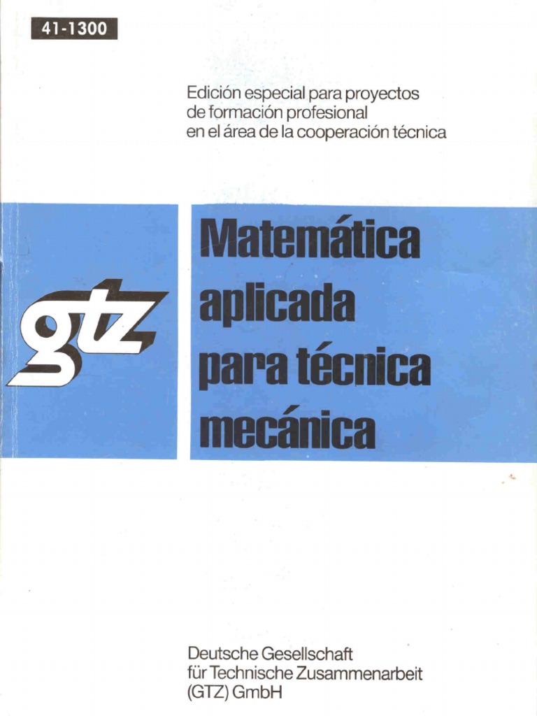 Resultado de imagen para matematica aplicada gtz