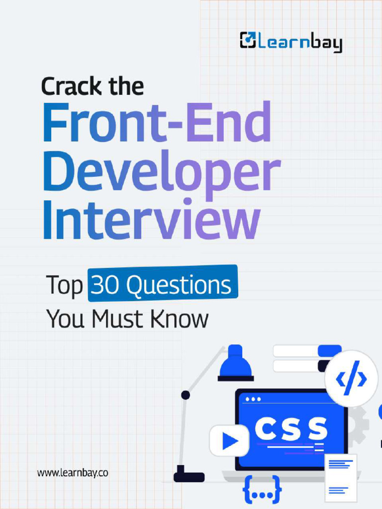 Front End Developer Interview Questions | PDF