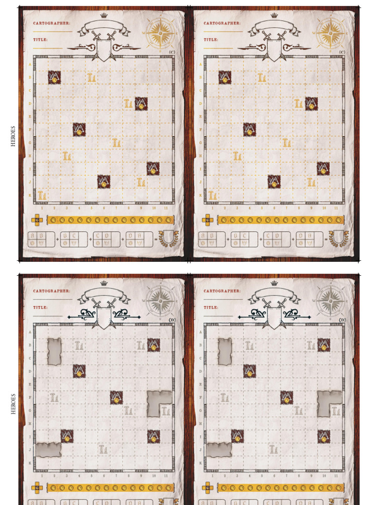 Cartographer Heroes Maps | PDF
