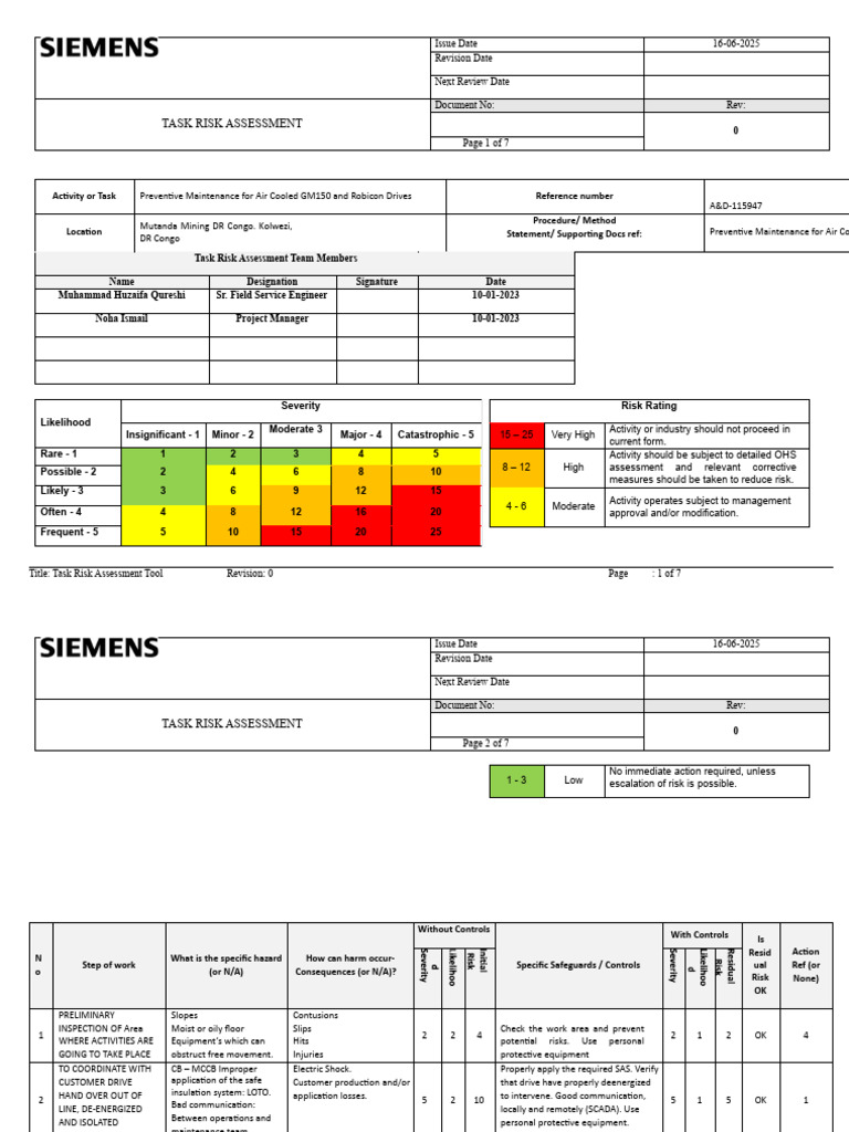 Tab 4 MD2 - Risk Safety Management - 2026 | PDF