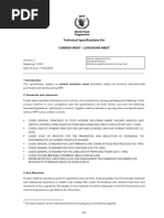 FSIS Meat Product Categorization Guide | PDF | Beef | Lamb And Mutton