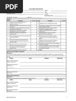 SF 702 Security Container Check Sheet | PDF