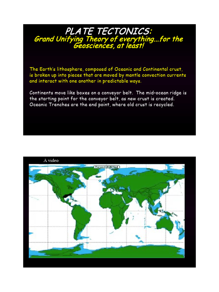 GEOG112-PlateTectonics-Fall2025 | PDF | Plate Tectonics | Volcano