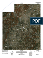 Topographic Map of Metcalf Gap