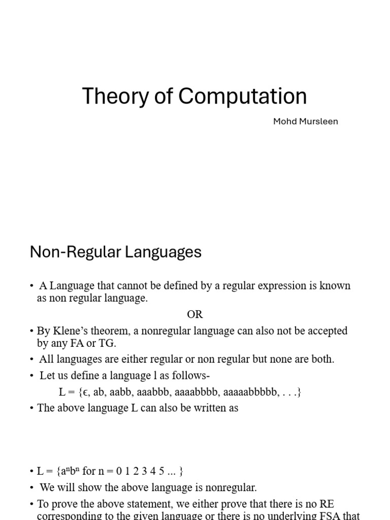 ToC 17 | PDF | Metalogic | Mathematical Concepts