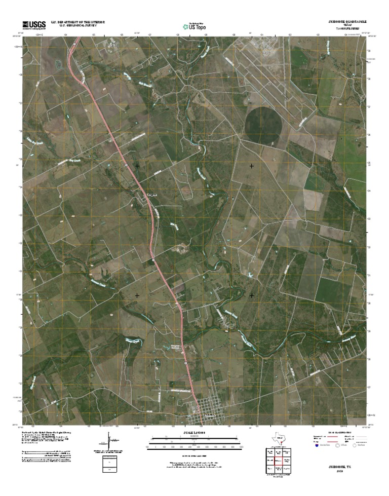 Topographic Map of Skidmore PDF United States Geological Survey