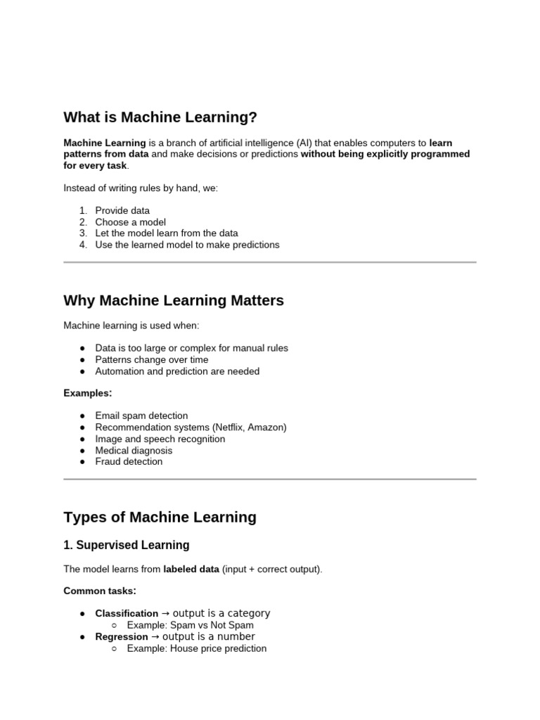 Unit II Topic 1 | PDF | Machine Learning | Artificial Intelligence