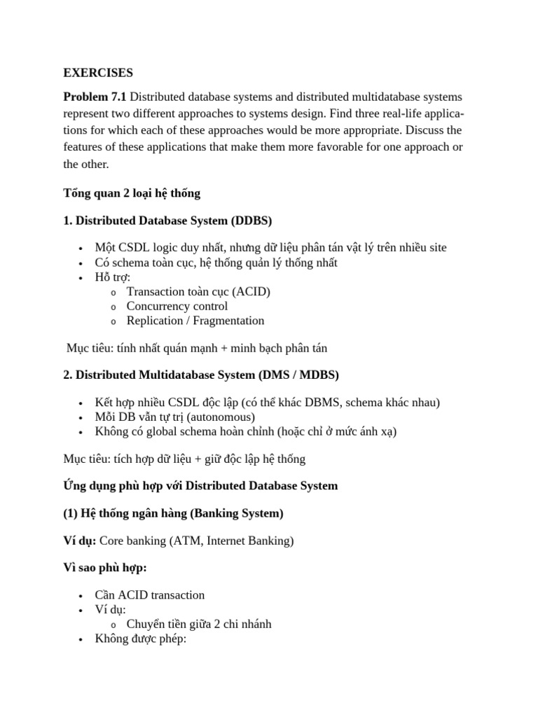 Distributed Database | PDF