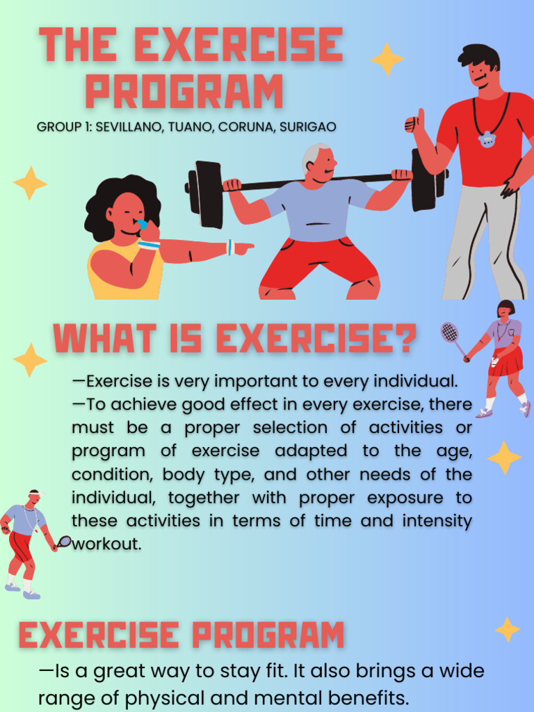 g1 Exercise Program | PDF | Strength Training | Relaxation (Psychology)
