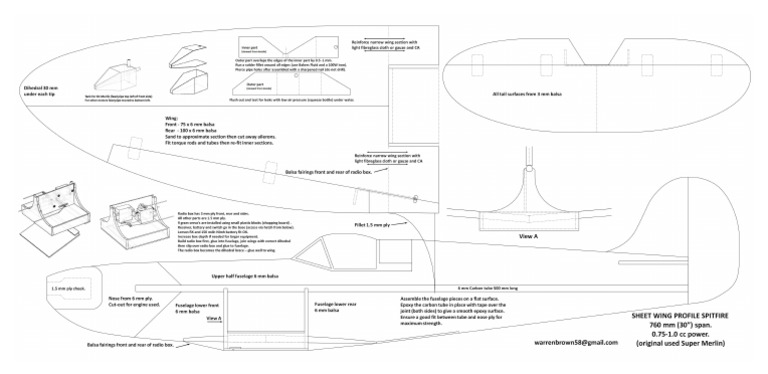 Profile Spitfire Oz13206 | PDF