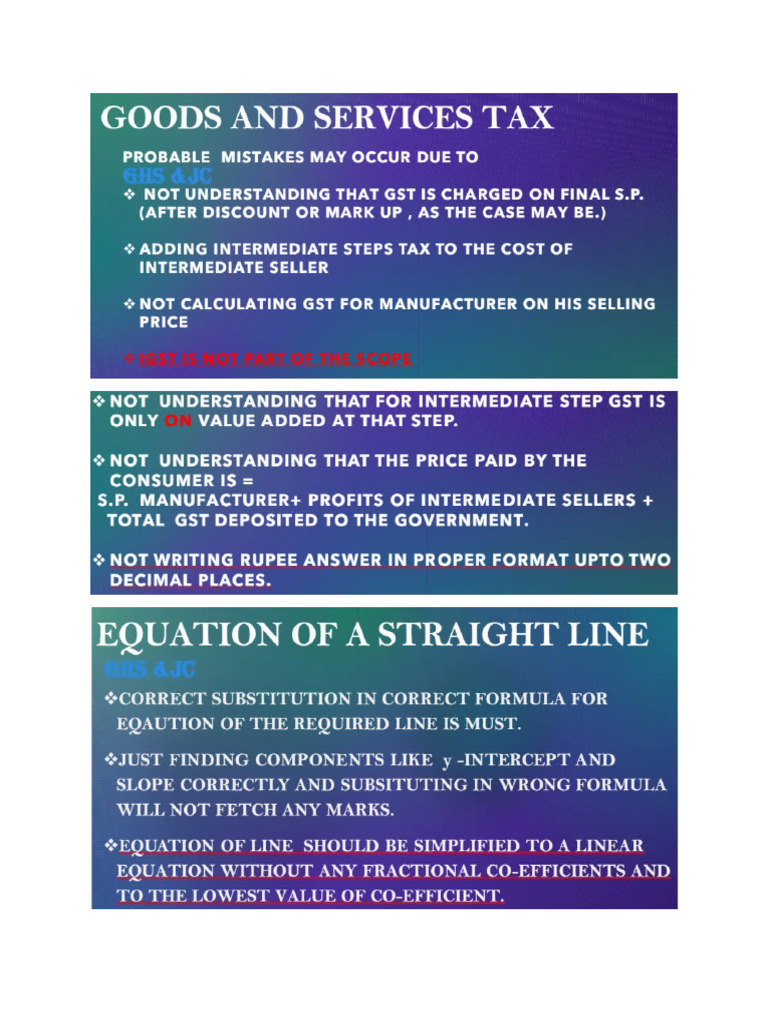 Common Errors | PDF