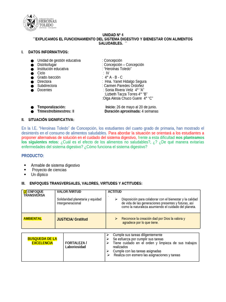 Unidad Mes de Mayo | PDF | Aprendizaje | Evaluación