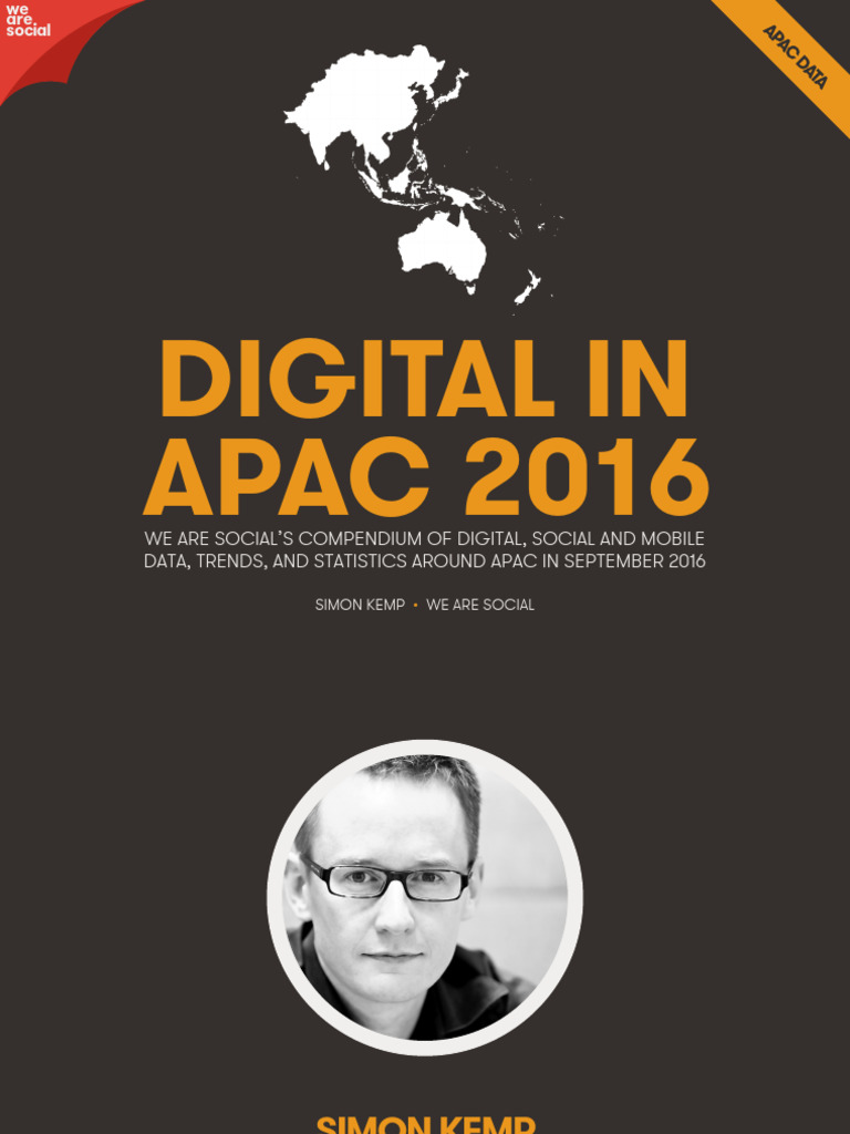 2 Digital in APAC 2016 | PDF | Facebook | Computer Mediated Communication