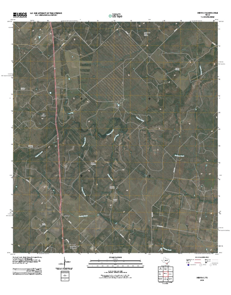 Topographic Map of Midway PDF