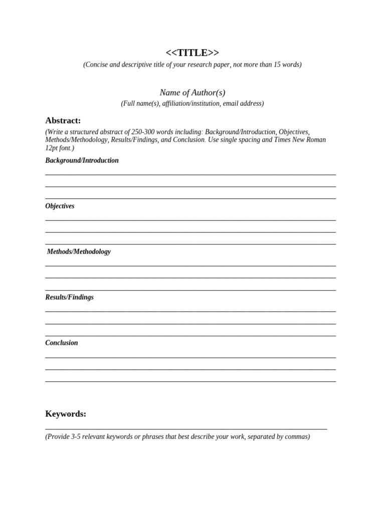 Research-Abstract Submission Format | PDF