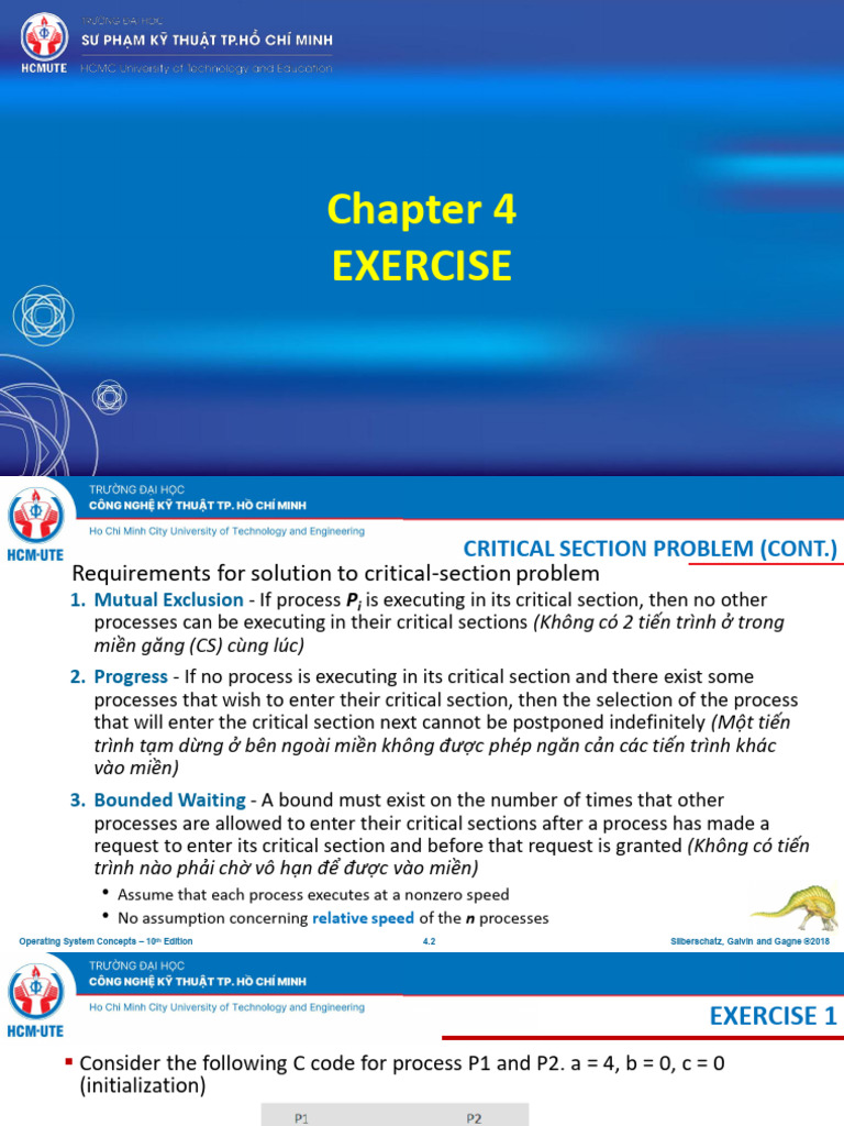 HĐH Ch04 Exercise | PDF | Theoretical Computer Science | Applied ...