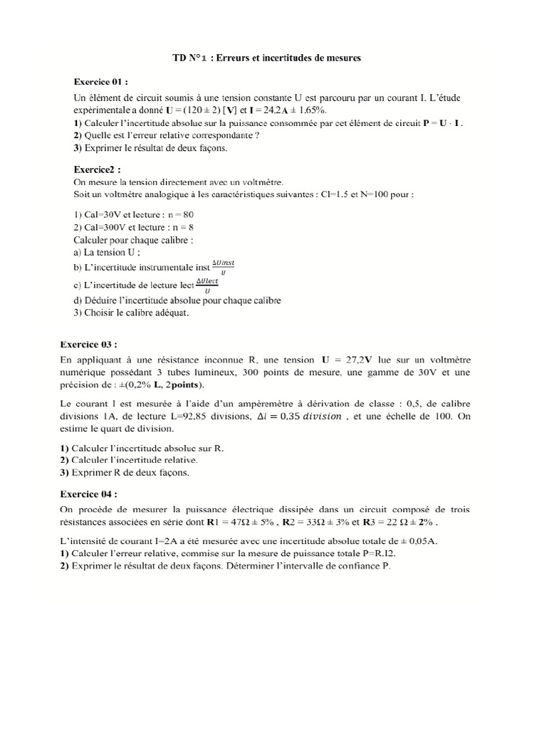 TD | PDF