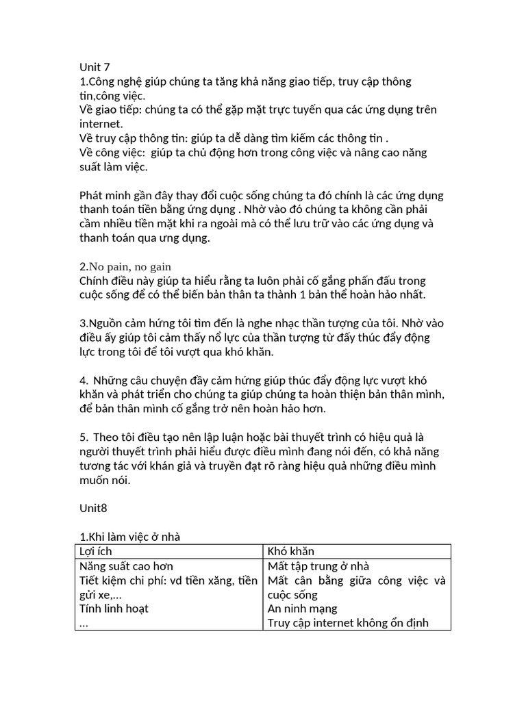 Unit 7 | PDF