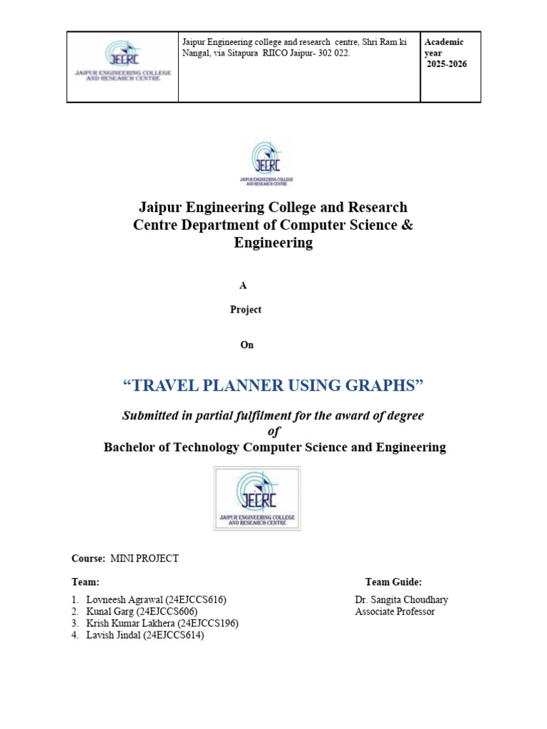 Final Report Mini Project | PDF | Algorithms And Data Structures ...