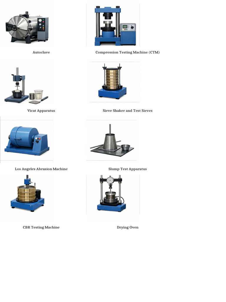 CMT Lab Equipment | PDF