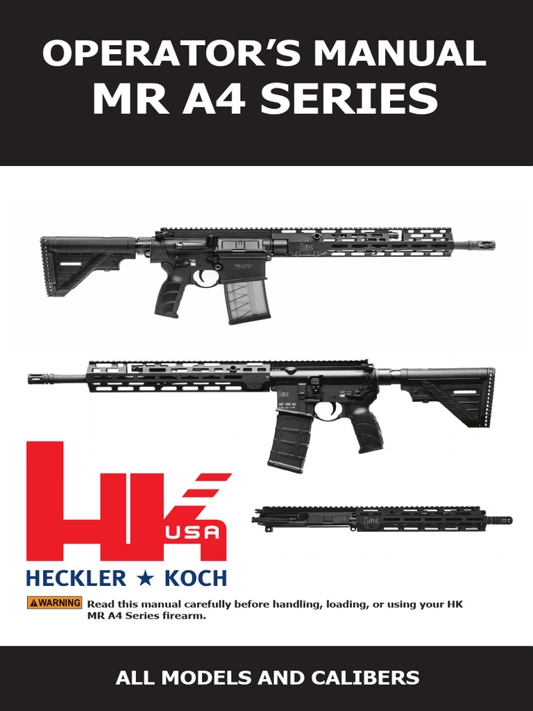 MRA4 Oper Man 01 - 23 - 2026 | PDF | Cartridge (Firearms) | Magazine ...