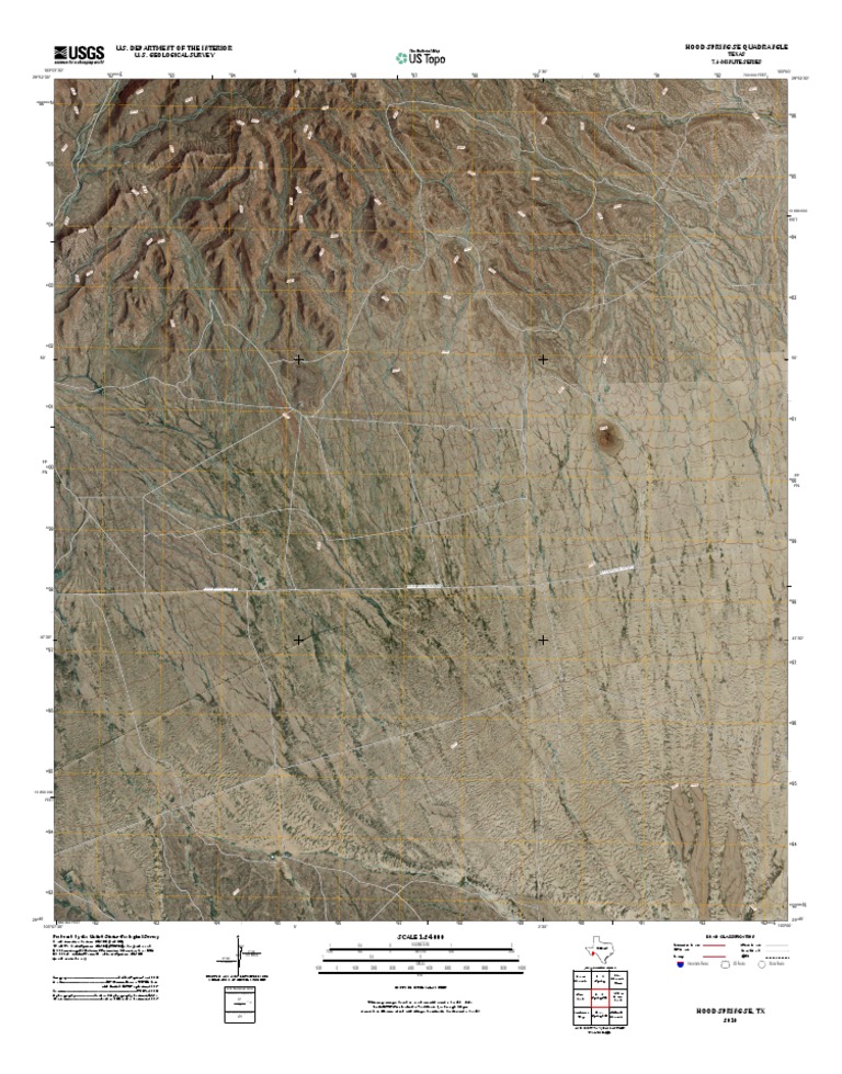 Topographic Map of Hood Spring SE | PDF | United States Geological ...