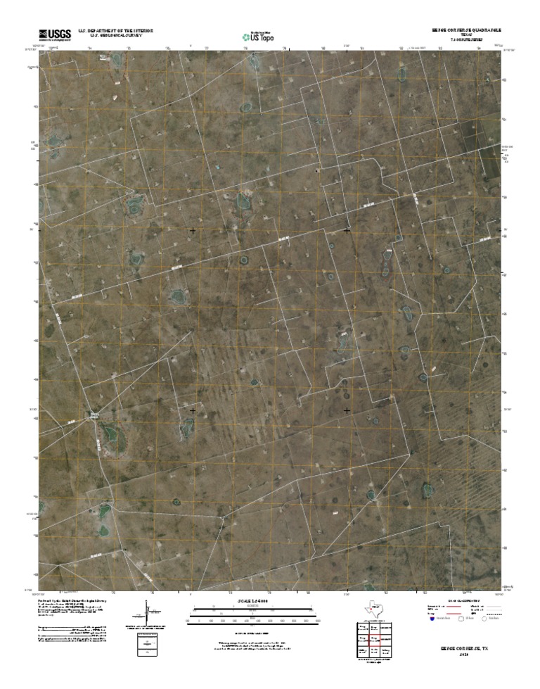 Topographic Map of Benge Corner SE | PDF