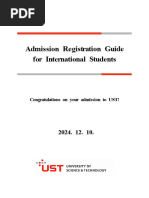 UST Application Process Guide | PDF | Business | Computing And ...