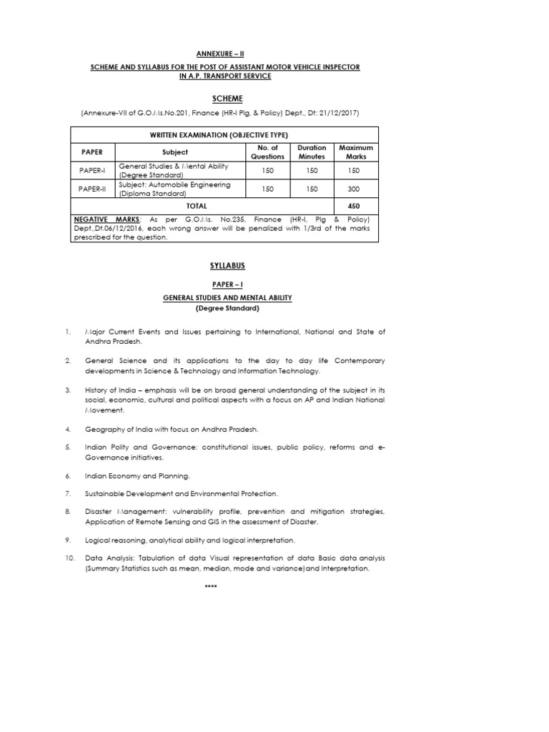 AMVI - NotificatAmvi Latest Syllubus | PDF | Microsoft Excel | World ...