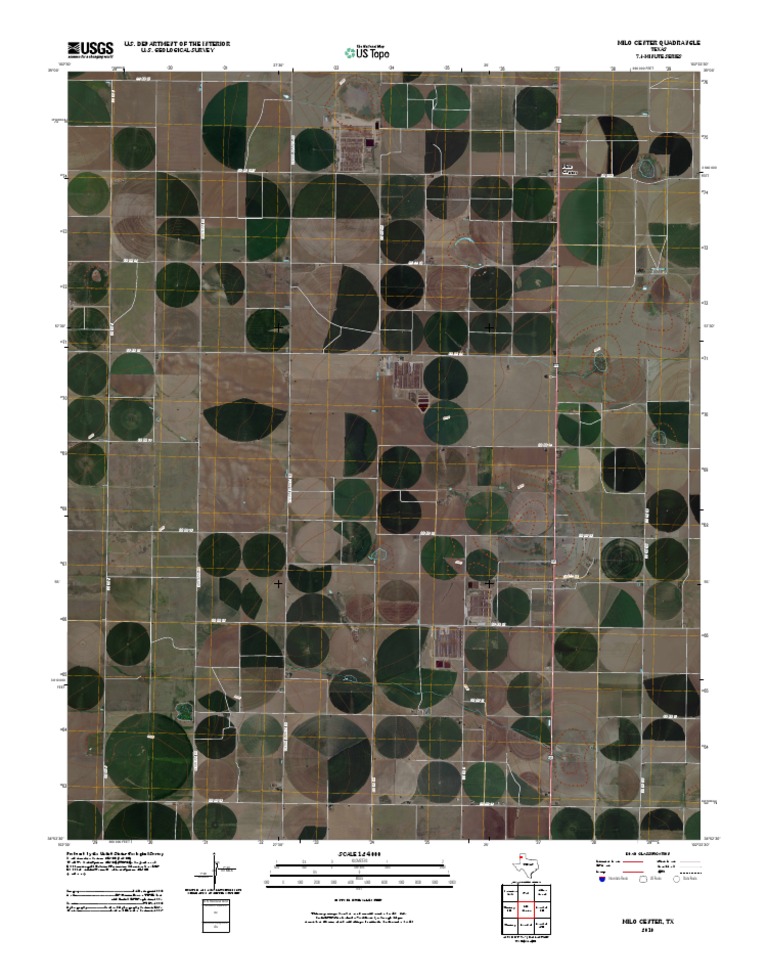 Milo Center TX 7.5-Minute Map | PDF