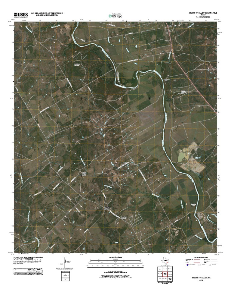 Mission Valley Texas Map Overview | PDF | United States Geological ...