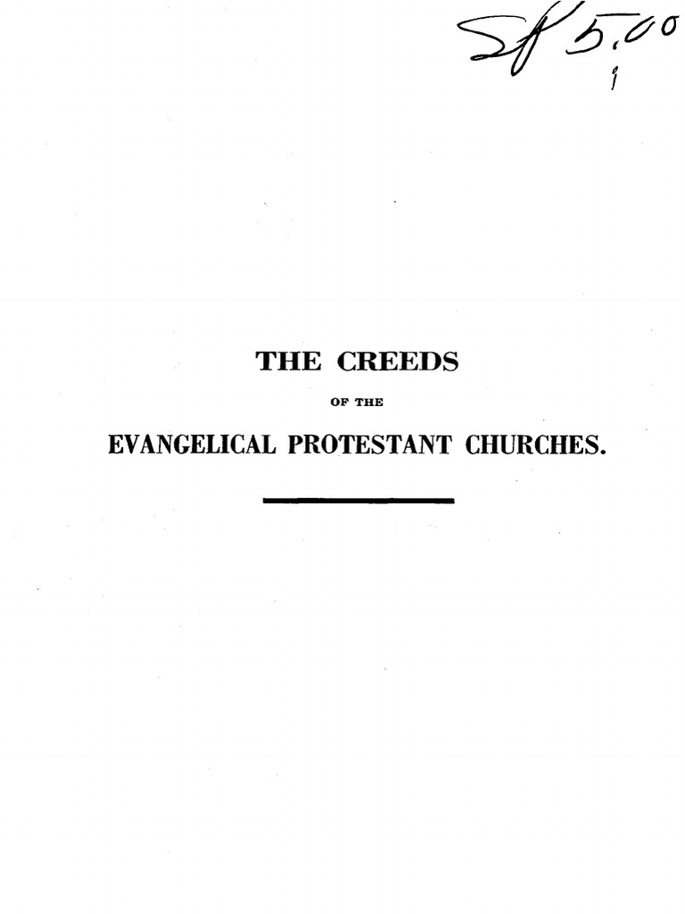 Philip Schaff - Creeds of Christendom, With A History and Critical ...