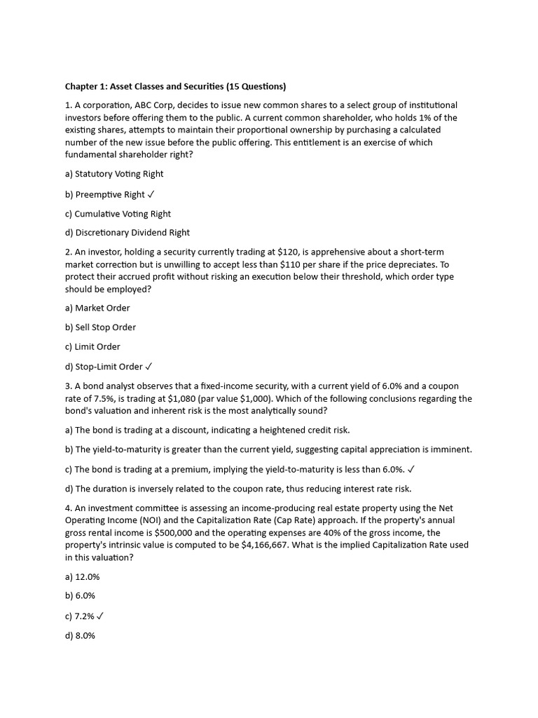 IPAM - Global Set 1 | PDF | Investment Fund | Capital Asset Pricing Model