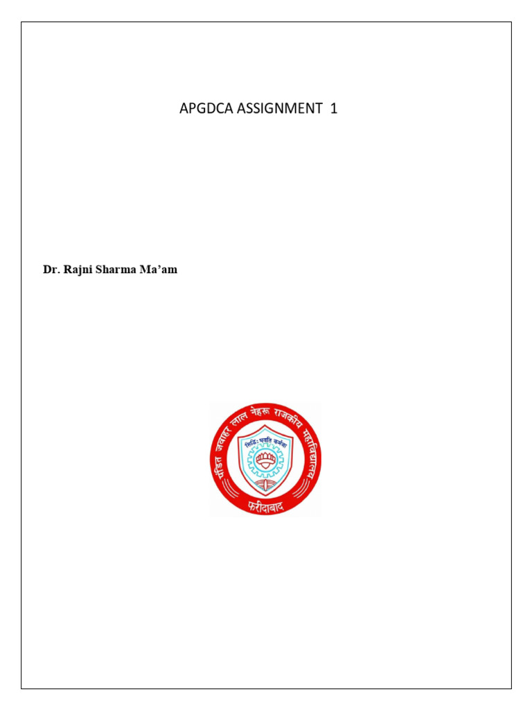 Apgdca Assignment 1 | PDF | Button (Computing) | Control Flow
