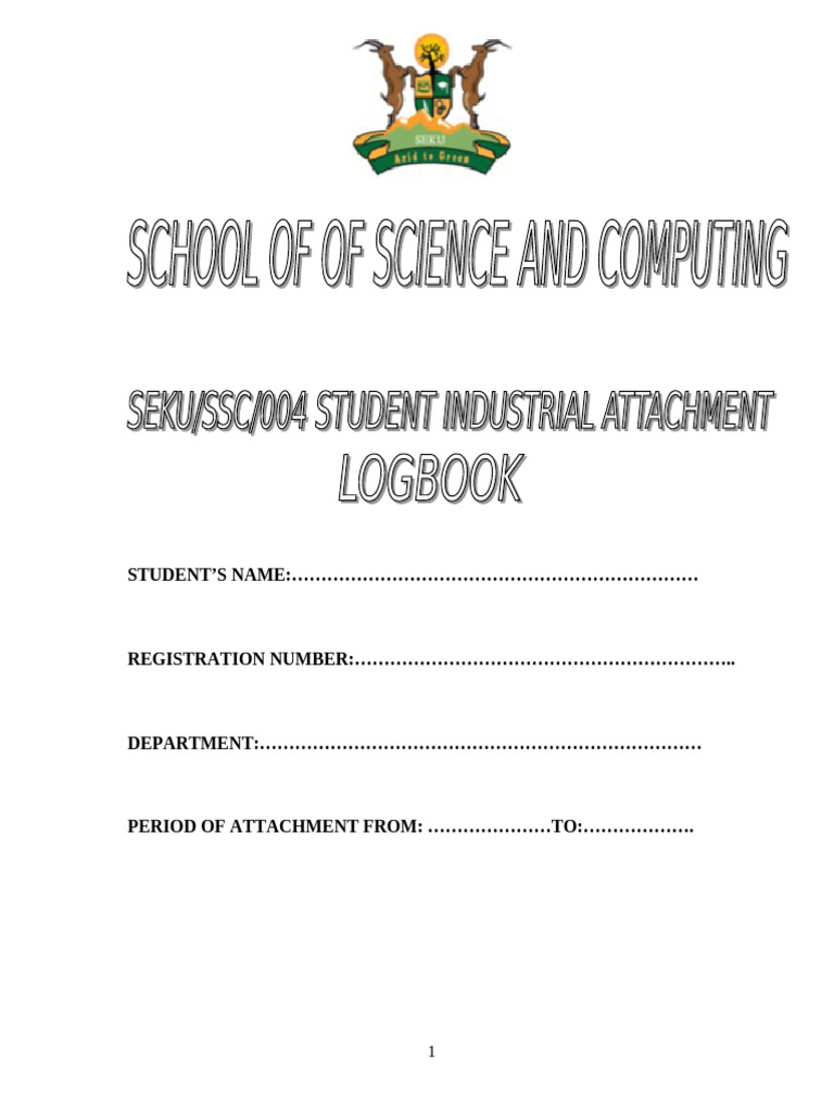 Attachment Sict004 Logbook | PDF