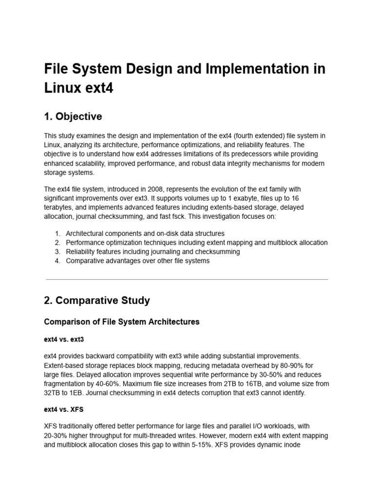 Untitled Document | PDF | File System | Operating System Technology