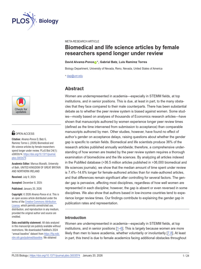 Biomedical and Life Science Articles | PDF