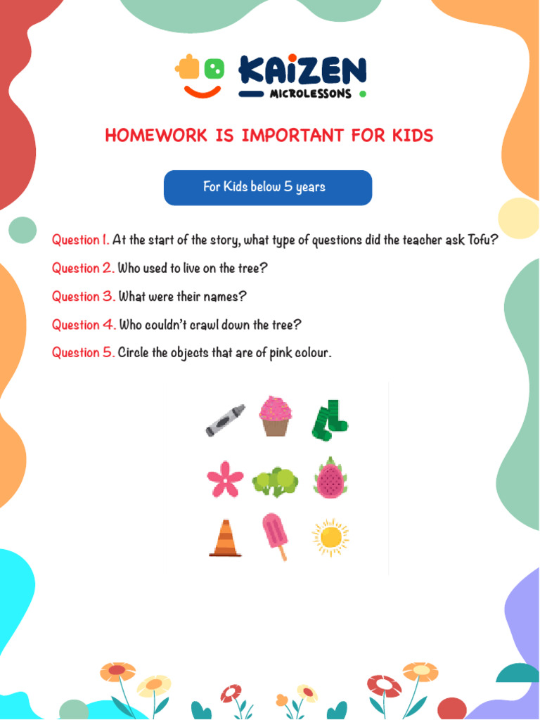 Homework Is Important For Kids | PDF