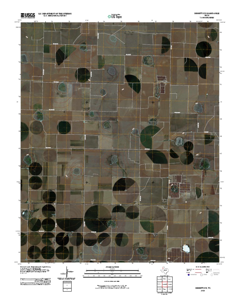Topographic Map of Dimmitt SW | PDF | United States Geological Survey ...